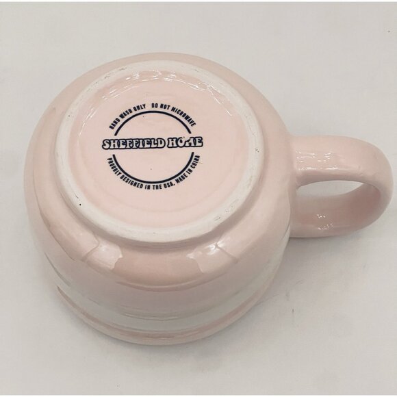 Pink Macaroon Cookie Mug Ceramic Sheffield Home Sweet Treats Pearl Iridescent - Picture 2 of 9